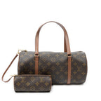 Louis Vuitton Papillon Brown Monogram Canvas Handbag