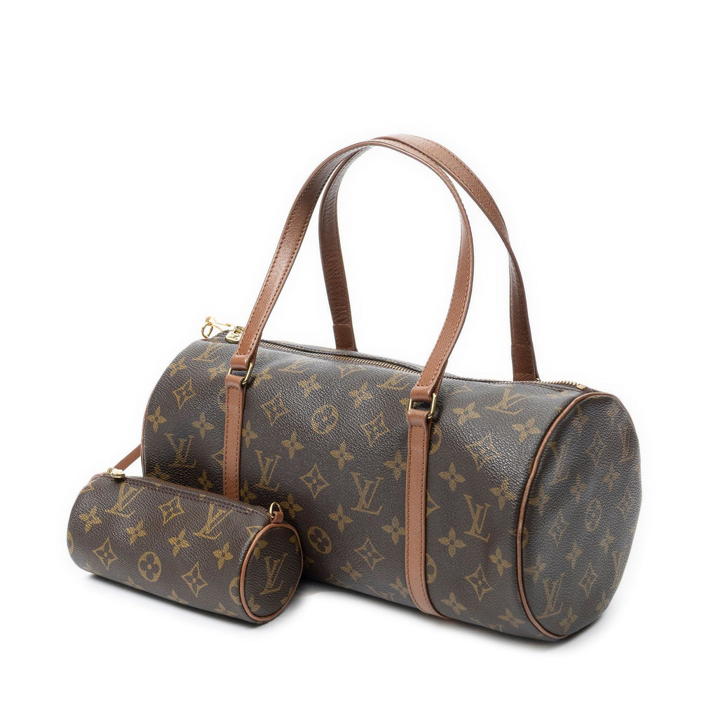 Louis Vuitton Papillon Brown Monogram Canvas Handbag — view 2