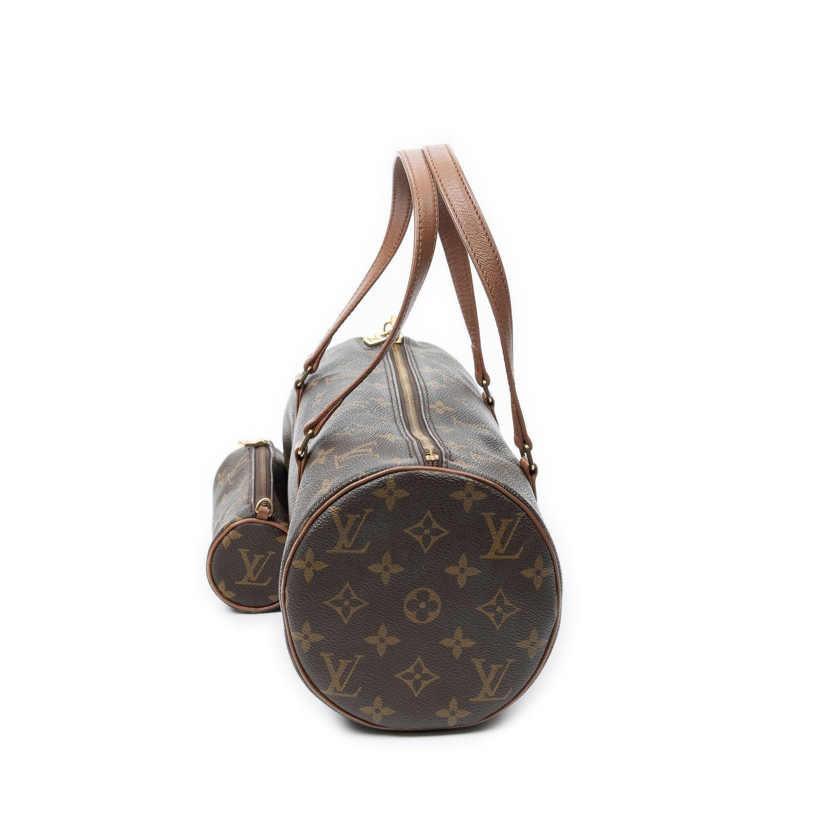 Louis Vuitton Papillon Brown Monogram Canvas Handbag — view 3