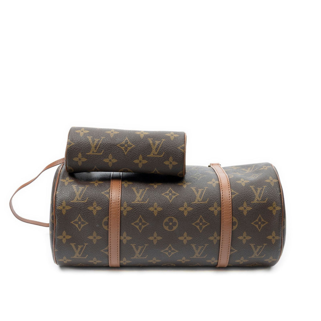 Louis Vuitton Papillon Brown Monogram Canvas Handbag — view 6