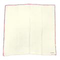 Chanel CC Logo Scarf Silk Beige