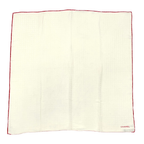 Chanel CC Logo Scarf Silk Beige