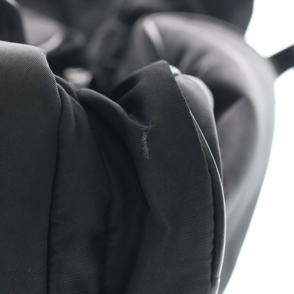 Saint Laurent Paris City Multi Pocket Backpack Black Nylon Leather — view 6