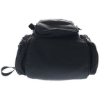 Saint Laurent Paris City Multi Pocket Backpack Black Nylon Leather — view 4