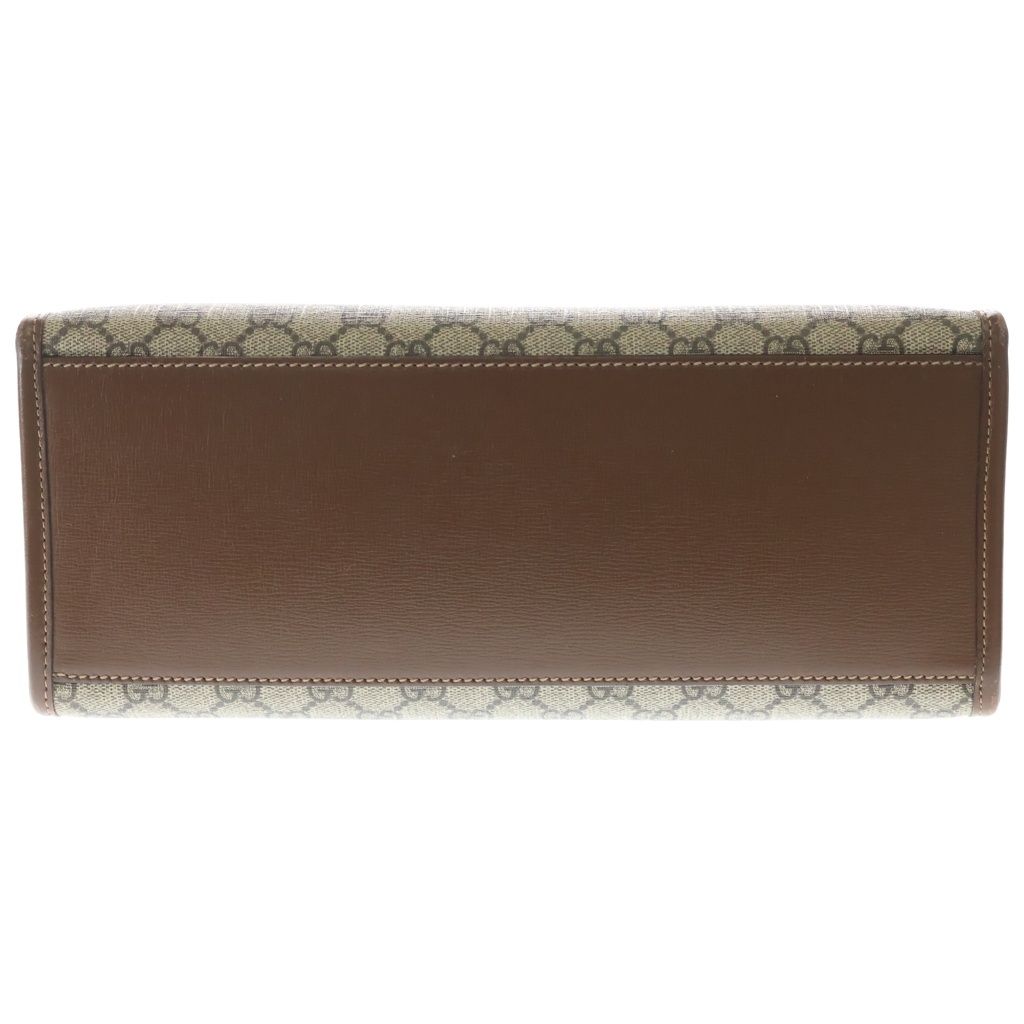 Gucci GG Supreme Small 2-Way Tote Brown Beige — view 4