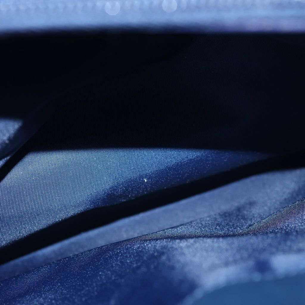 Dior Trotter Canvas Leather Tote Blue — view 5
