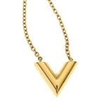 Louis Vuitton Essential Pendant Chain Gold — view 5