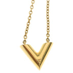 Louis Vuitton Essential Pendant Chain Gold — view 3