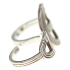 Hermes Chaine D'ancre Double Ring Silver — view 3