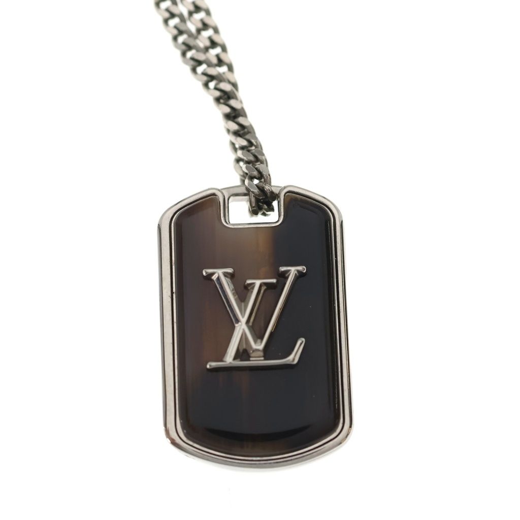 Louis Vuitton Collier LV Shades Pendant Chain Silver — view 3
