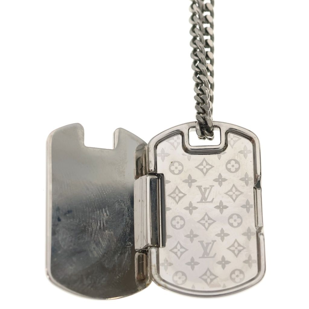Louis Vuitton Collier LV Shades Pendant Chain Silver — view 6