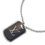 Louis Vuitton Collier LV Shades Pendant Chain Silver