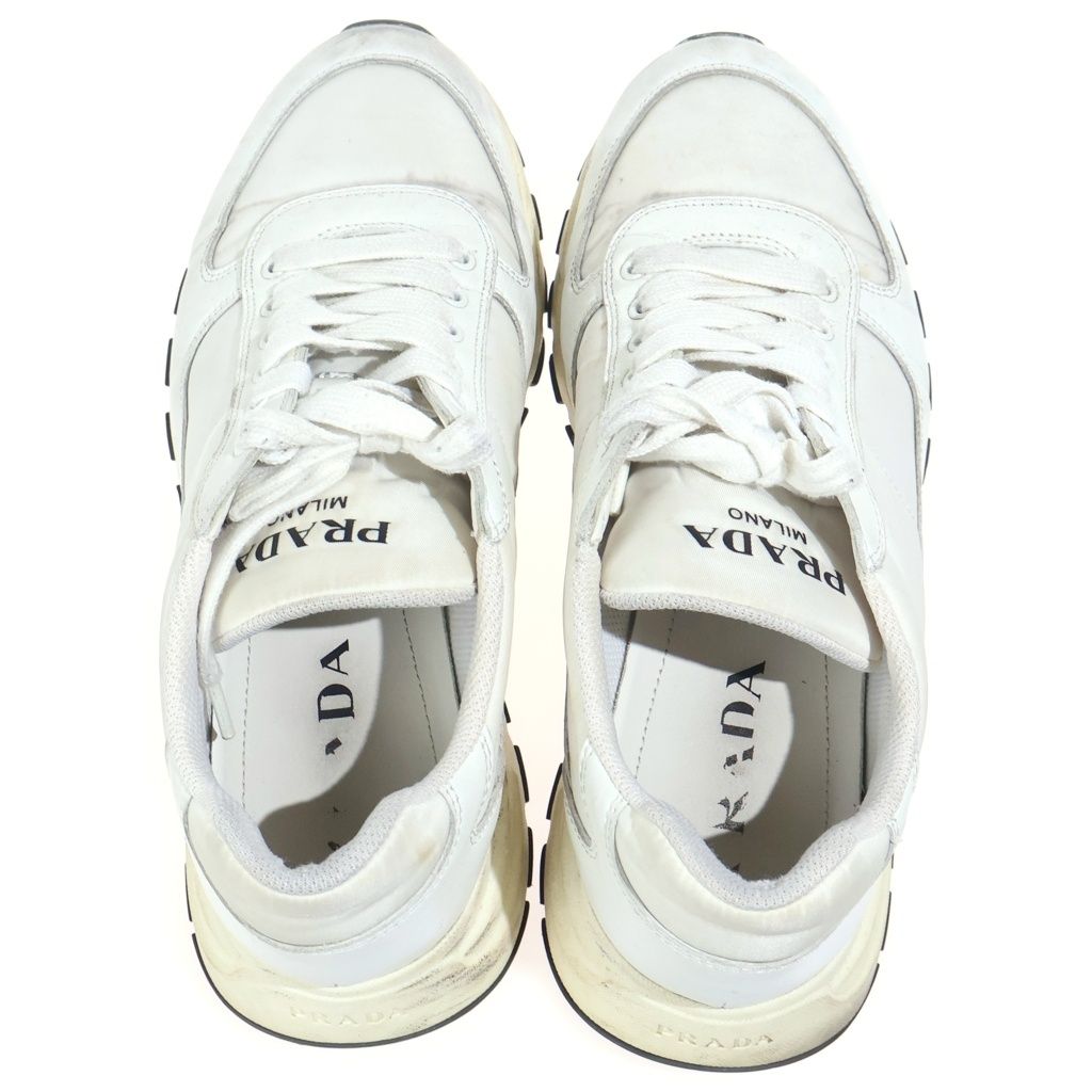 Prada Low Cut Sneakers White 7 — view 4