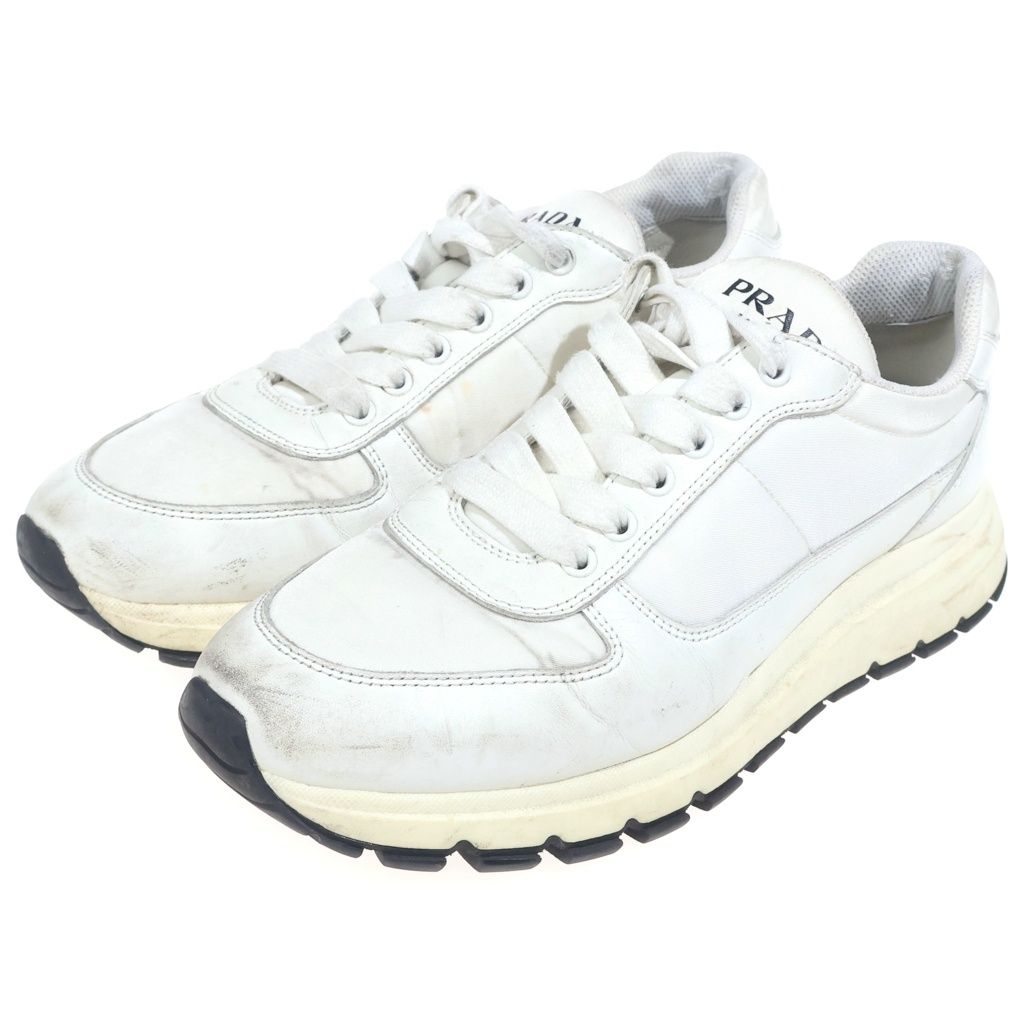 Prada Low Cut Sneakers White 7 — view 2