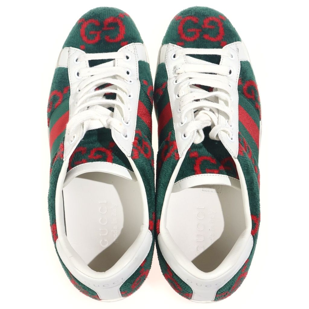 Gucci GG Terry Cloth Low Cut Sneakers 6 Multi — view 4
