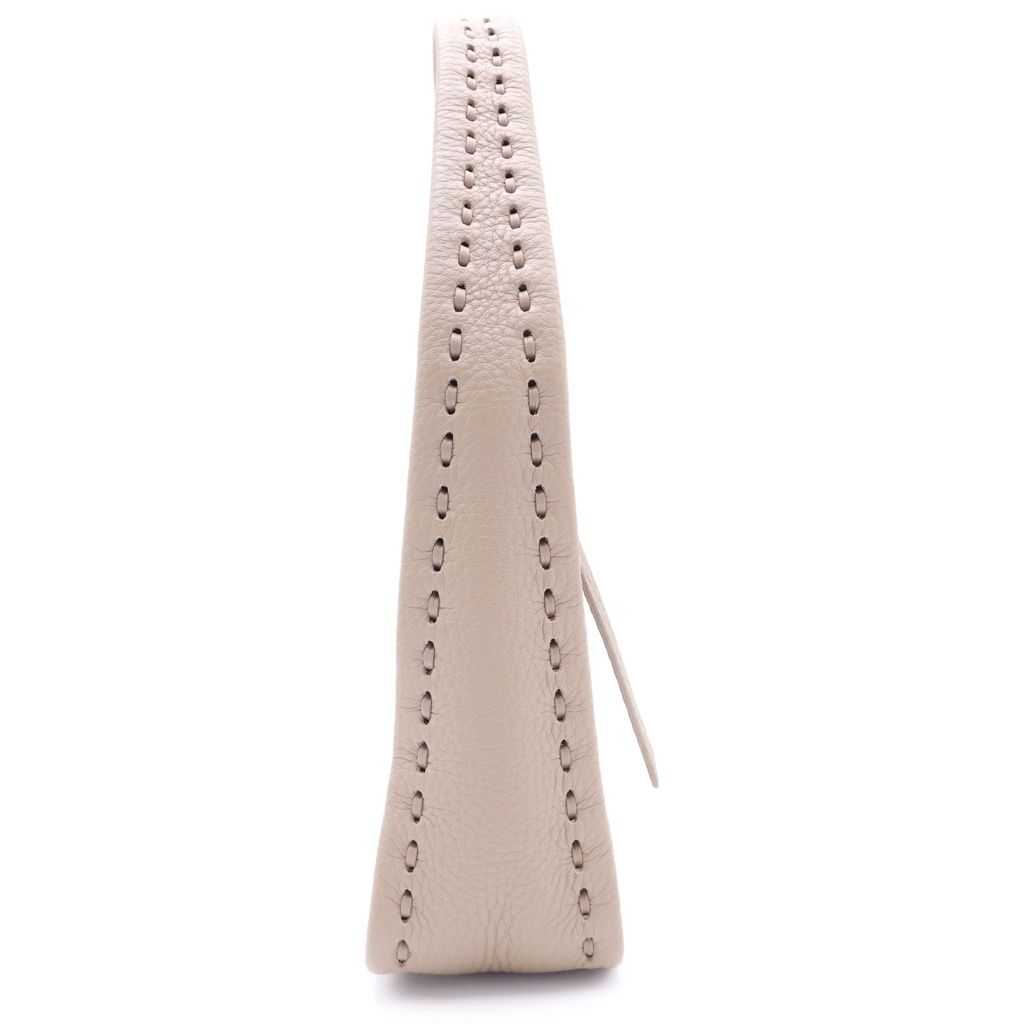 Fendi Small Fendessence Selleria Leather Handbag Beige — view 3
