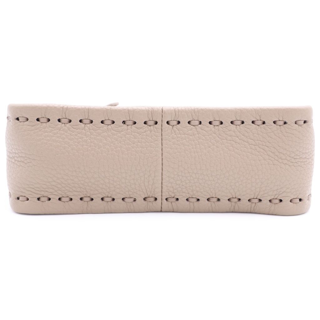 Fendi Small Fendessence Selleria Leather Handbag Beige — view 4