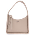 Fendi Small Fendessence Selleria Leather Handbag Beige