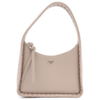Fendi Small Fendessence Selleria Leather Handbag Beige