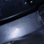 Saint Laurent Paris Embossed Croco Handbag Black Leather Silver — view 5