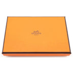 Hermes Calvi Duo Chevre Card Case Business Holder Coin Silver Pink — view 6
