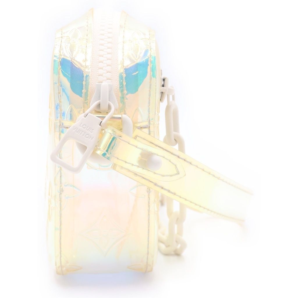 Louis Vuitton Monogram Rythme Pochette Volga Hand Clutch Second White — view 3