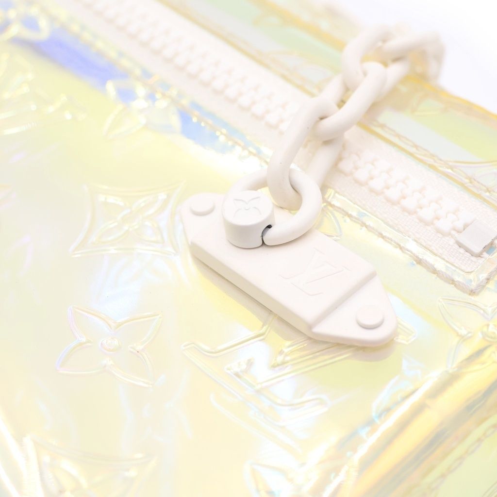 Louis Vuitton Monogram Rythme Pochette Volga Hand Clutch Second White — view 6