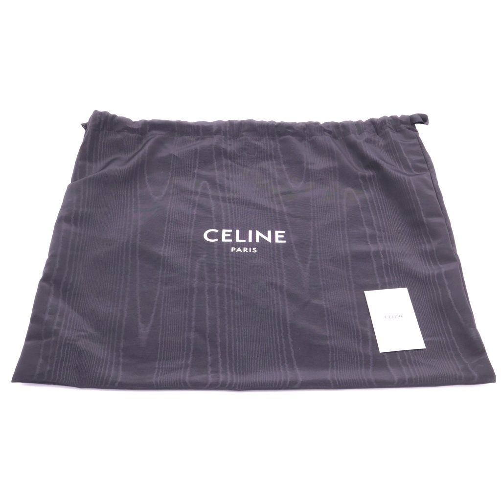 Celine Cabas Thais Large Triomphe Canvas Leather Tote Beige — view 7