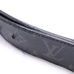 Louis Vuitton Monogram Eclipse Ceinture Reverso Black Belt — view 5