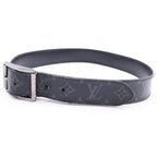 Louis Vuitton Monogram Eclipse Ceinture Reverso Black Belt
