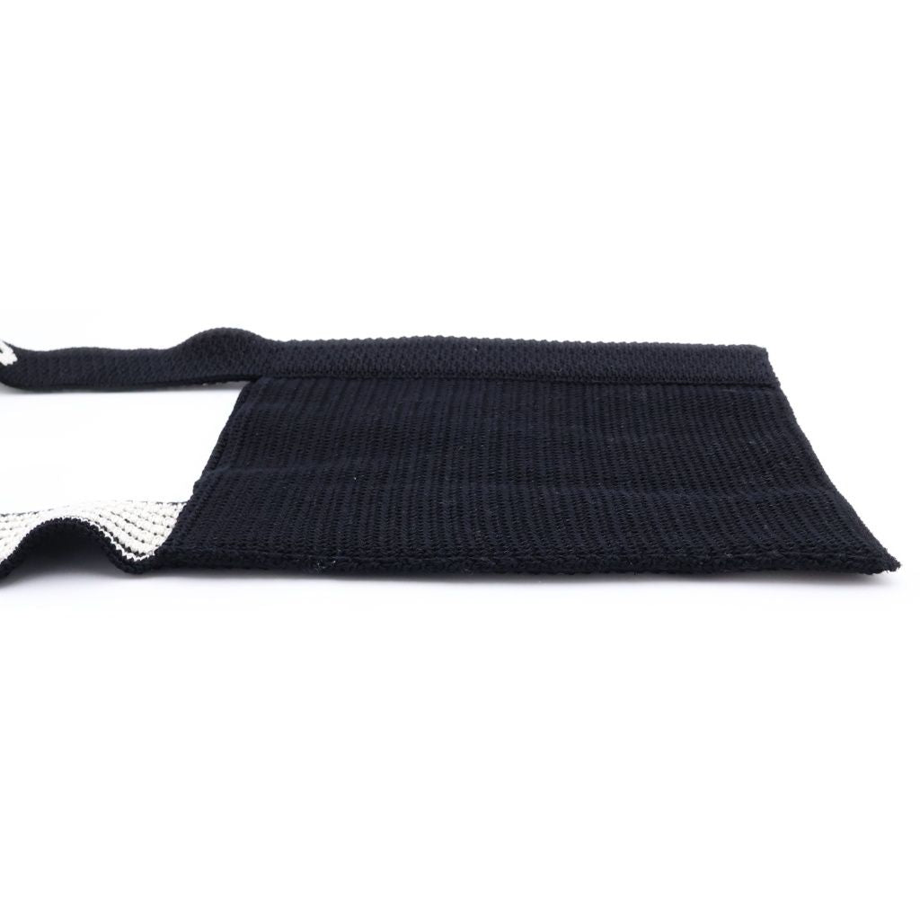 Celine Crocheted Cotton Logo Tote — view 3