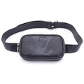 Louis Vuitton Sun Tulle Signature Pocket Ceinture Waist Bag Navy