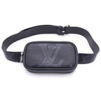 Louis Vuitton Sun Tulle Signature Pocket Ceinture Waist Bag Navy