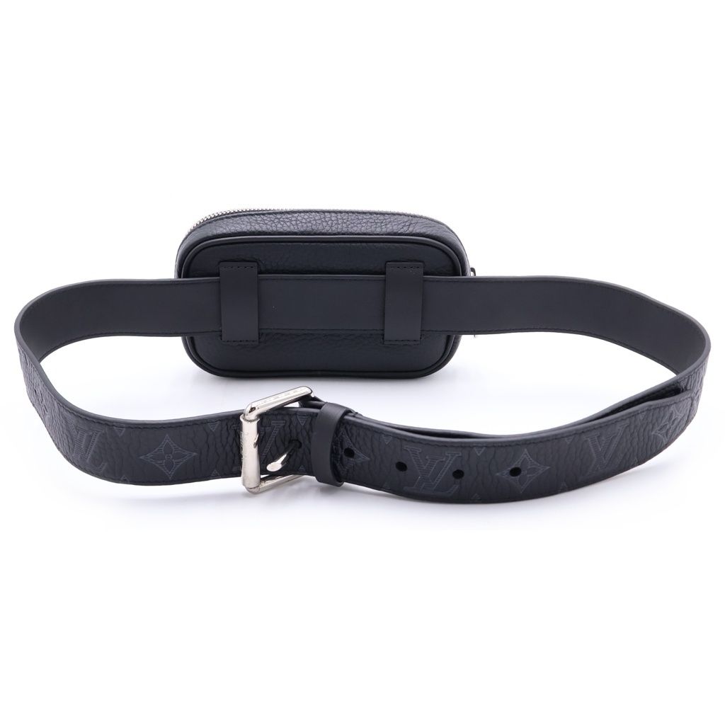 Louis Vuitton Sun Tulle Signature Pocket Ceinture Waist Bag Navy — view 2
