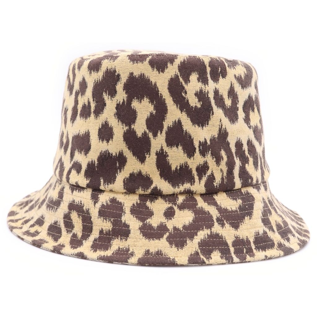 Dior Leopard Print Oblique Reversible Bucket Hat Multi — view 2