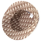Dior Leopard Print Oblique Reversible Bucket Hat Multi — view 6