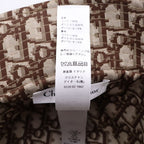 Dior Leopard Print Oblique Reversible Bucket Hat Multi — view 8