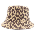 Dior Leopard Print Oblique Reversible Bucket Hat Multi