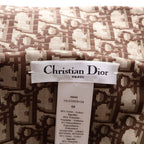 Dior Leopard Print Oblique Reversible Bucket Hat Multi — view 7