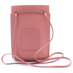 Loewe Dice Pocket Leather Shoulder Bag Pink — view 2