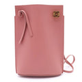 Loewe Dice Pocket Leather Shoulder Bag Pink