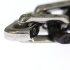 Louis Vuitton Bracelet Monogram Chain Silver Black — view 5