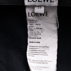 Loewe Anagram Logo Patch Cap Hat Black — view 8