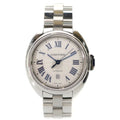 Cartier Cles de SS at Stainless Steel Automatic Winding Silver Dial Watch
