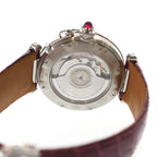 Cartier Pasha Grid Anniversary SS Leather at Stainless Steel Automatic Winding — view 5