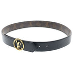 Louis Vuitton Monogram Epi Ceinture LV Circle Reversible Belt Brown — view 5