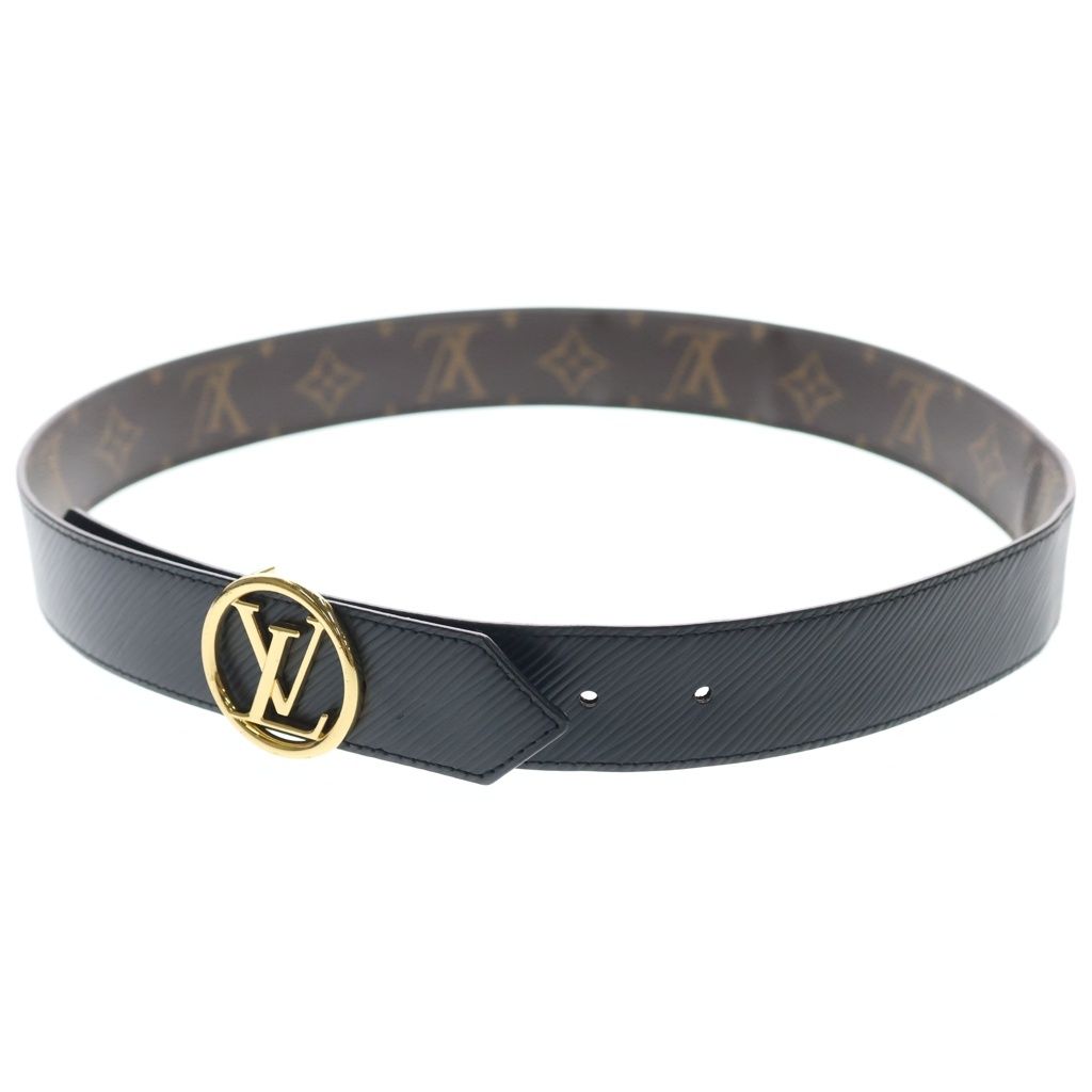 Louis Vuitton Monogram Epi Ceinture LV Circle Reversible Belt Brown — view 5