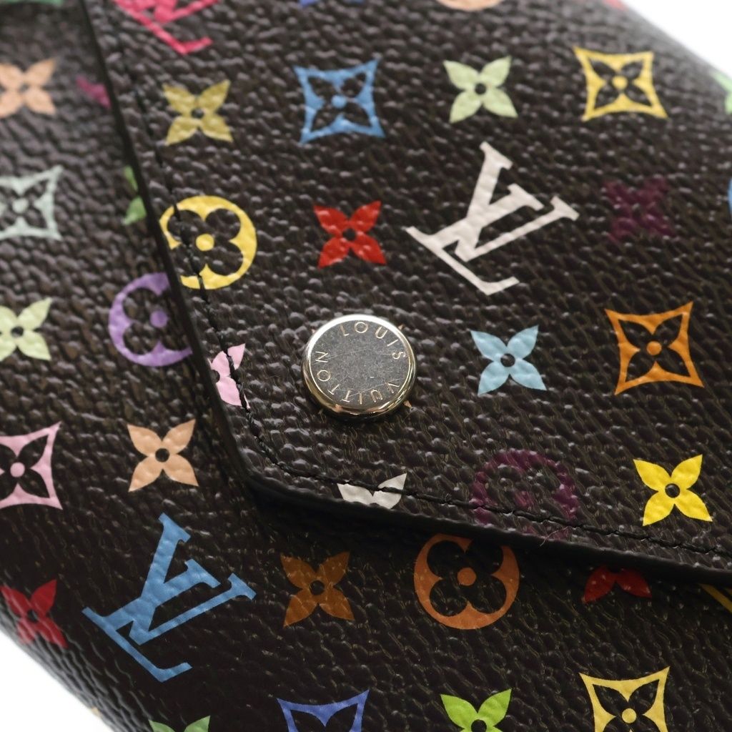 Louis Vuitton LV Takashi Murakami Monogram Multicolor Portefeuille Compact — view 5