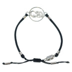 Dior Kenny Scharf Bracelet Calfskin Silver Black — view 2