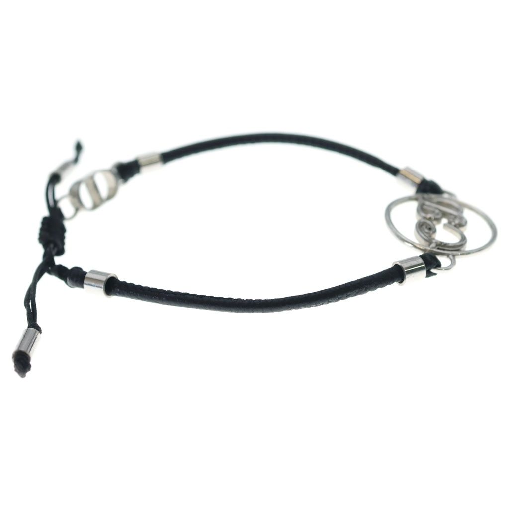 Dior Kenny Scharf Bracelet Calfskin Silver Black — view 3